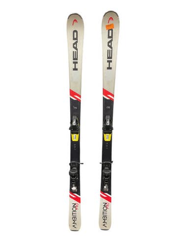 Used Head AMBITION PRO Mens DH Ski/Binding Red 170 cm 11847-S000028925