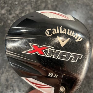 Men's Callaway X Hot Right Handed Driver Regular Flex 9.5 Loft (Used)