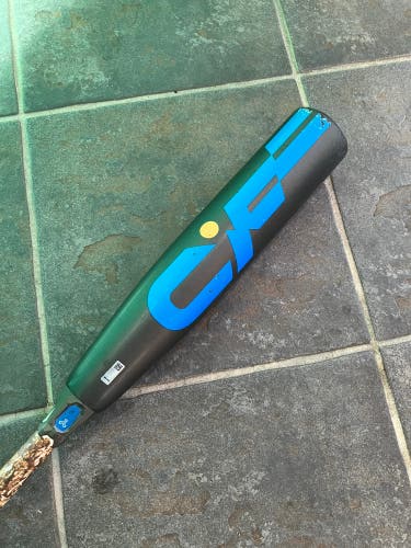 2022 DeMarini CF Composite Bat USABat Certified (-10) Composite 19.5 oz 29.5" (Used)