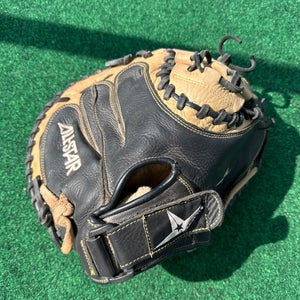 Black All Star CM3031 RH Catcher's Baseball Glove 33.5" (Used)