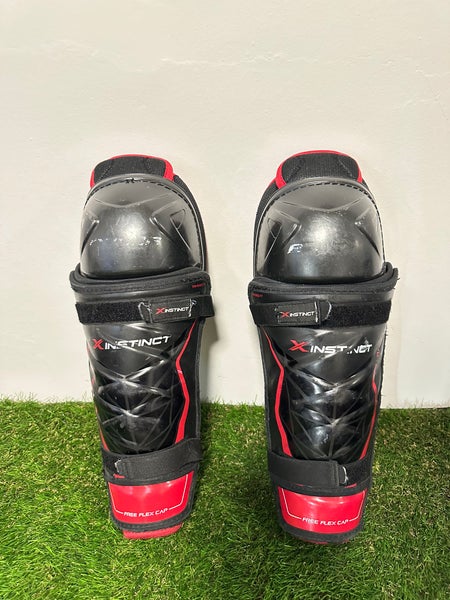Senior Bauer 13" Hockey Shin Pads (Used)
