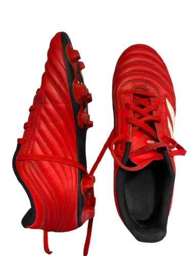 Used Adidas Soccer Cleats Red Junior 05 11472-S000143051