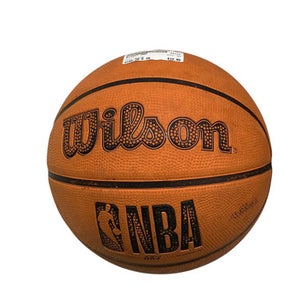 Used Wilson NBA Basketball Adult Outdoor Orange 28 1/2" 11347-S000254034