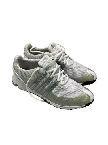 Used Adidas TRAXIONLITE Womens Golf Shoes White Senior 9 11347-S000254026