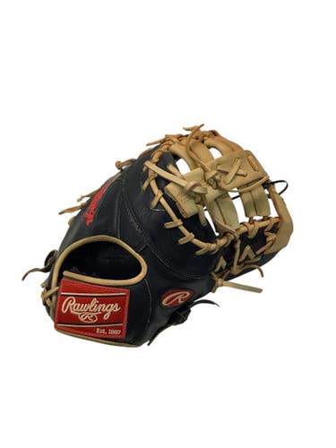 Used Rawlings PRO DESIGN PSDCTBC BB/SB First Base RH Throw Black And Tan 13" 11347-S000254019
