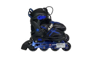 Used Airwalk ABEC-5 Senior Roller Quad Skates Royal Blue Adjustable 11347-S000253976