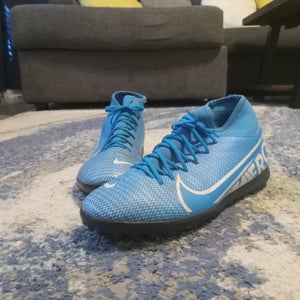 Blue Men's Size M 9.0 (W 10.0) Nike Project CNCPT: Mercurial Indoor Cleats (Used)