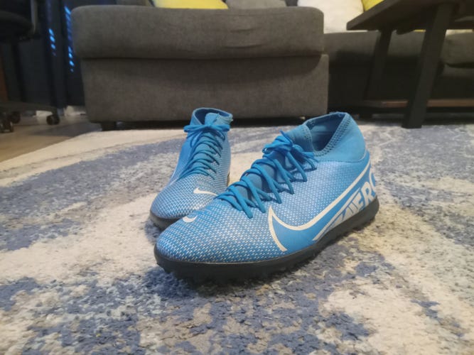 Blue Men's Size M 9.0 (W 10.0) Nike Project CNCPT: Mercurial Indoor Cleats (Used)