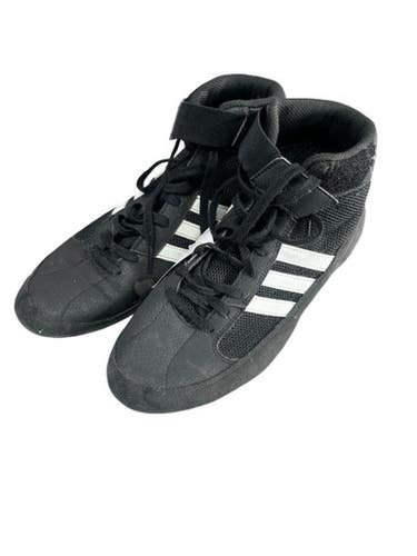Used Adidas Wrestling Shoes Black Youth 07.5 11833-S000165620