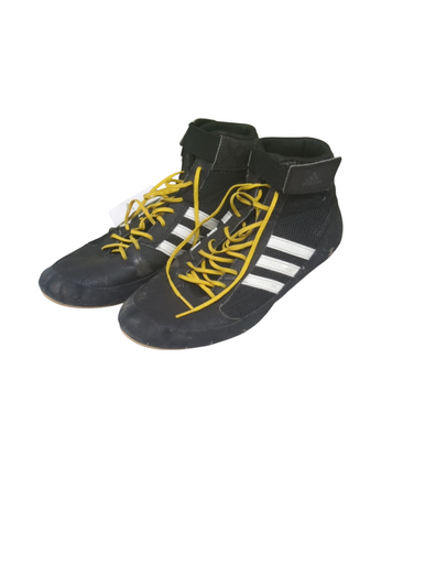 Used Adidas Wrestling Shoes Black Youth 08.0 11833-S000165621