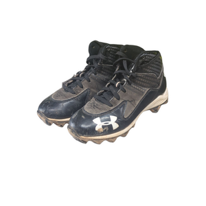 Used Under Armour Jr FB Cleats Black Junior 01.5 11833-S000165598
