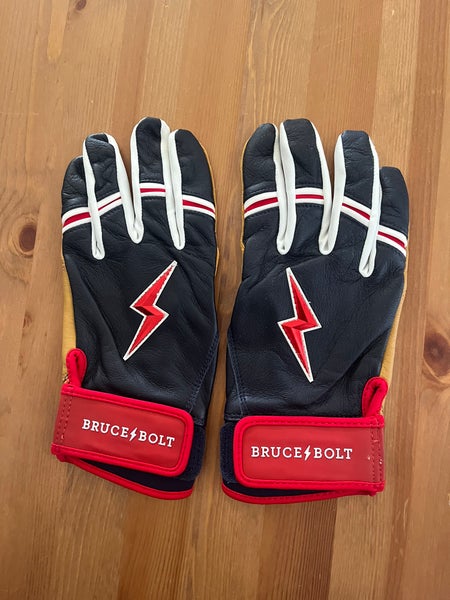 bruce bolt patriot 
series batting gloves