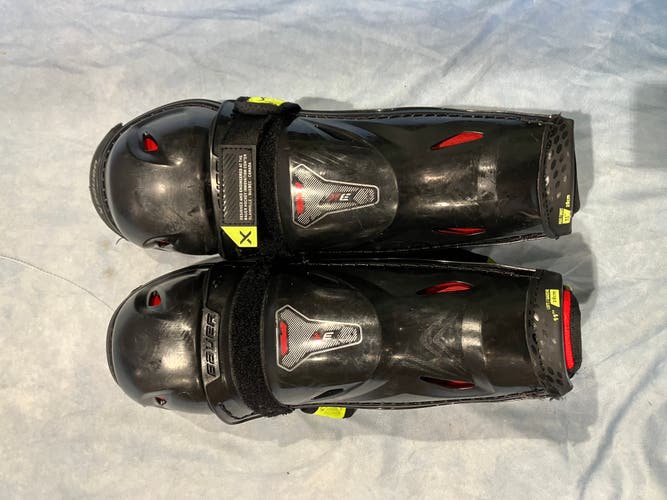 Junior Bauer Vapor 3X Shin Pads 11" (Used)