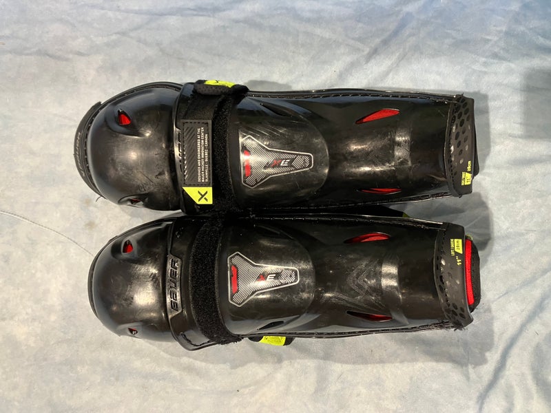 Junior Bauer Vapor 3X Shin Pads 11" (Used)