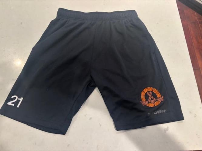 Compuware Bauer Michigan Hockey Mens Shorts Size Small
