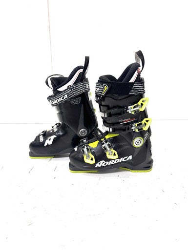 Used Nordica SPEED MACHINE 90 Mens DH Ski Boot Black 255 MP - M07.5 - W08.5 11860-S000296740