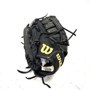 Used Wilson A950 BB/SB Glove LH Throw Black 12 1/2" 11860-S000296737