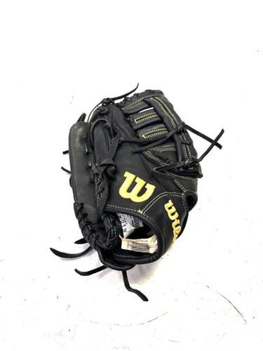 Used Wilson A950 BB/SB Glove LH Throw Black 12 1/2" 11860-S000296737