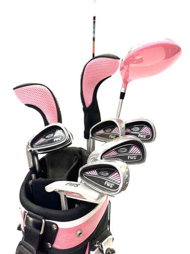 Used GOLF GIRL Womens Package Set LH Pink 11 Piece 11860-S000296733