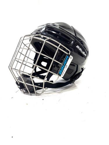 Used Bauer IMS5 EXP 2030 Helmet Cage Combo Black LG 11860-S000296721
