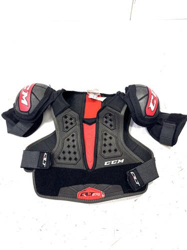 Used CCM QLT270 Junior Shoulder Pads MD 11860-S000296717
