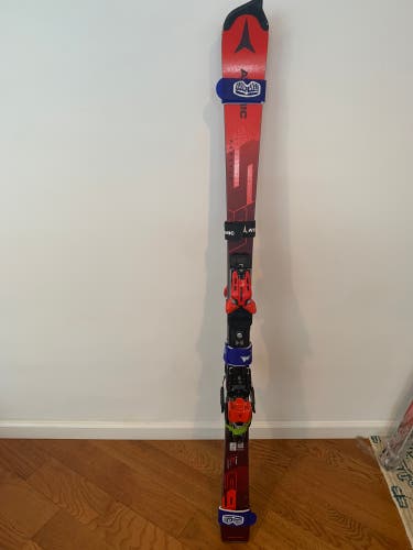 Used Redster S9 Atomic SL 157 FIS with x16 bindings + 3mm lifters