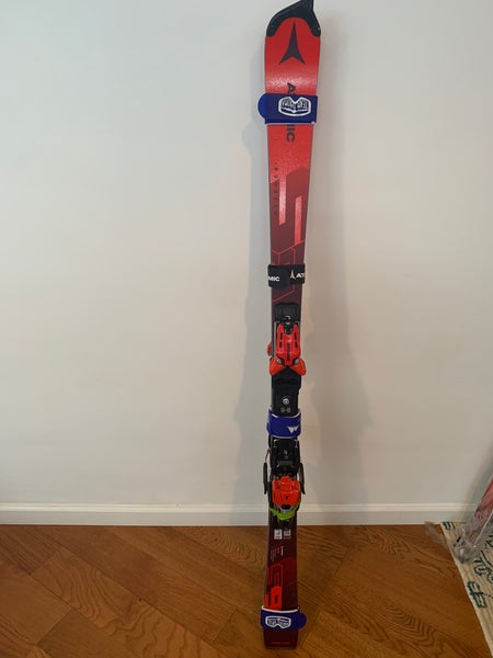 Used Redster S9 Atomic SL 157 FIS with x16 bindings + 3mm lifters
