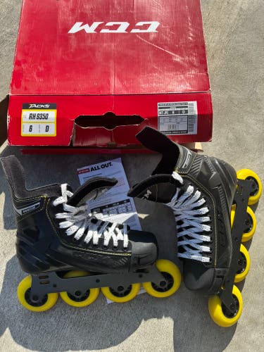 CCM RH9350 Tacks Hockey Skates Regular Width Size 6 (New)