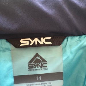 MMA Blue Size 14 SYNC Jacket (Used)