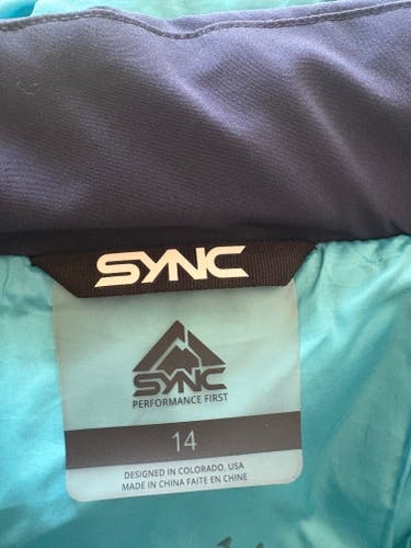 MMA Blue Size 14 SYNC Jacket (Used)