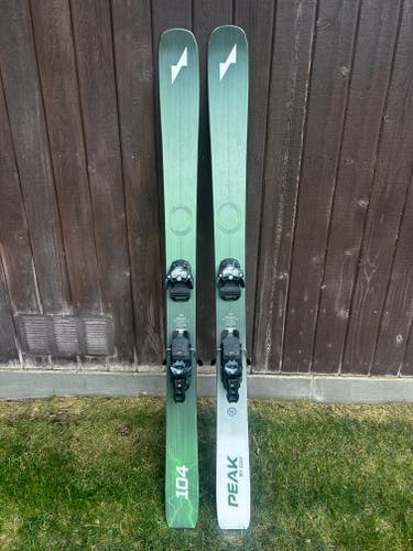 104 Peak by Dav Skis With Bindings