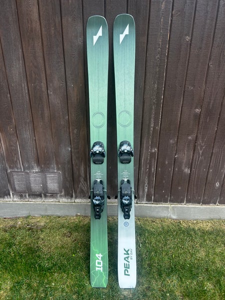 104 Peak by Dav Skis With Bindings