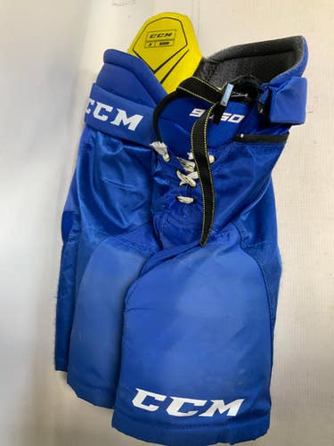 Used CCM TACKS 9060 Junior Pant Royal Blue MD 11823-S000033791