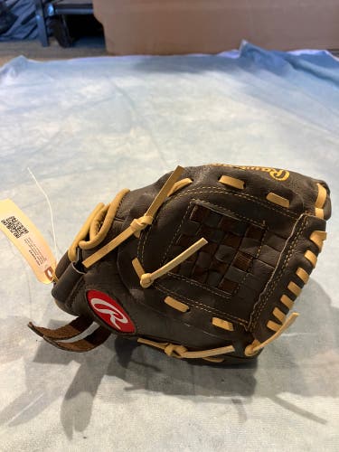 Brown Rawlings Highlight Series RH Baseball Glove 10" (Used)