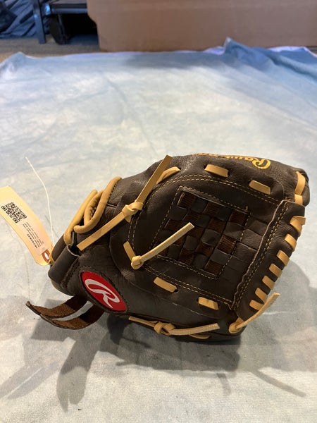 Brown Rawlings Highlight Series RH Baseball Glove 10" (Used)