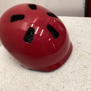 Used Bontrager HELMET Bike Helmet Red SM 11443-S000197239