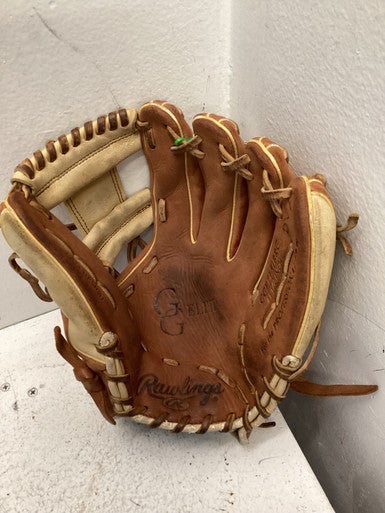 Used Rawlings GGE115IBRC BB/SB Glove RH Throw Tan 11 1/2" 11443-S000197111