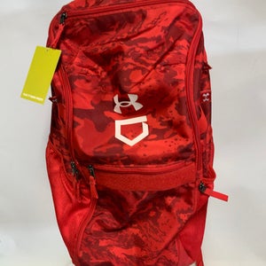 Used Under Armour RED BB/SB Player Backpack Red 11823-S000033378