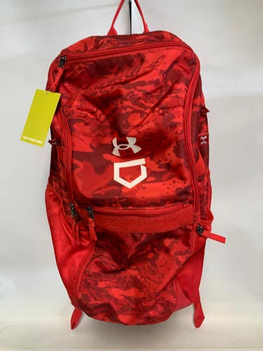 Used Under Armour RED BB/SB Player Backpack Red 11823-S000033378