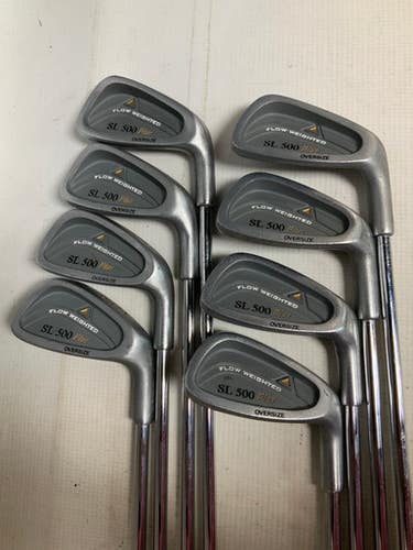 Used DELTA SL 500 PLUS Womens Iron Set RH 3I-PW 11823-S000033620