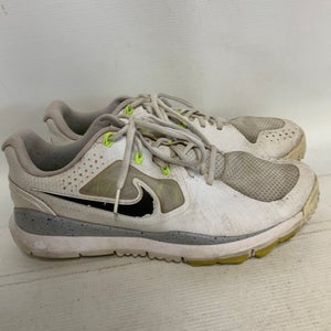 Used Nike TW Mens Golf Shoes White Senior 10.5 11823-S000033179
