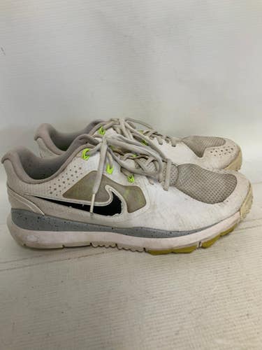 Used Nike TW Mens Golf Shoes White Senior 10.5 11823-S000033179