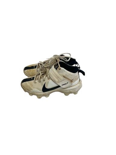 Used Nike TROUT BB/SB Cleats White Junior 01.5 11692-S000140266