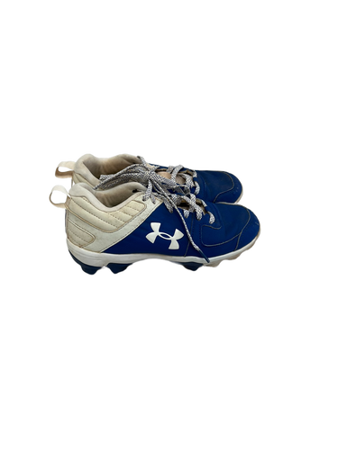 Used Under Armour LEADOFF BB/SB Cleats Royal Blue Junior 02.5 11692-S000140282