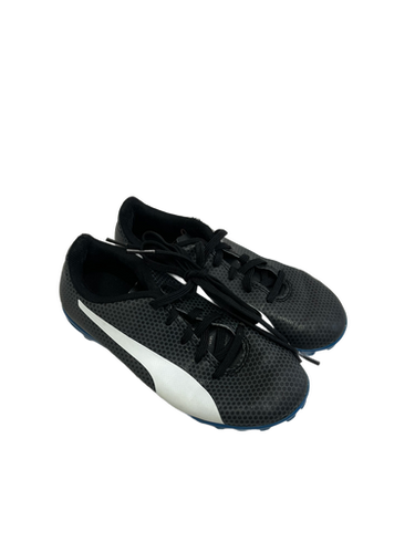 Used Puma TURF Soccer Turf Shoes Black Youth 13.0 11692-S000140285