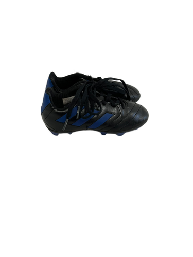 Used Adidas GOLETTO Soccer Cleats Black And Purple Youth 11.0 11692-S000140284