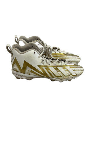 Used Adidas FREAK Adult FB Cleats White Senior 10.5 11692-S000140293