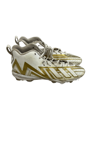 Used Adidas FREAK Adult FB Cleats White Senior 10.5 11692-S000140293