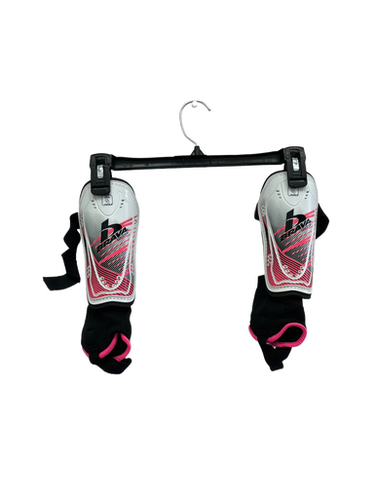 Used Brava Soccer Shin Guards Junior Pink SM 11692-S000140315