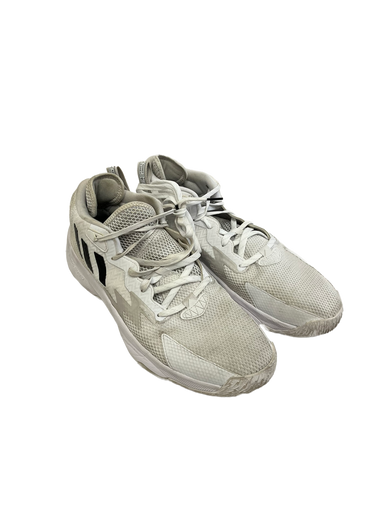 Used Adidas DAME Basketball Shoes M White Senior 12 11692-S000140329